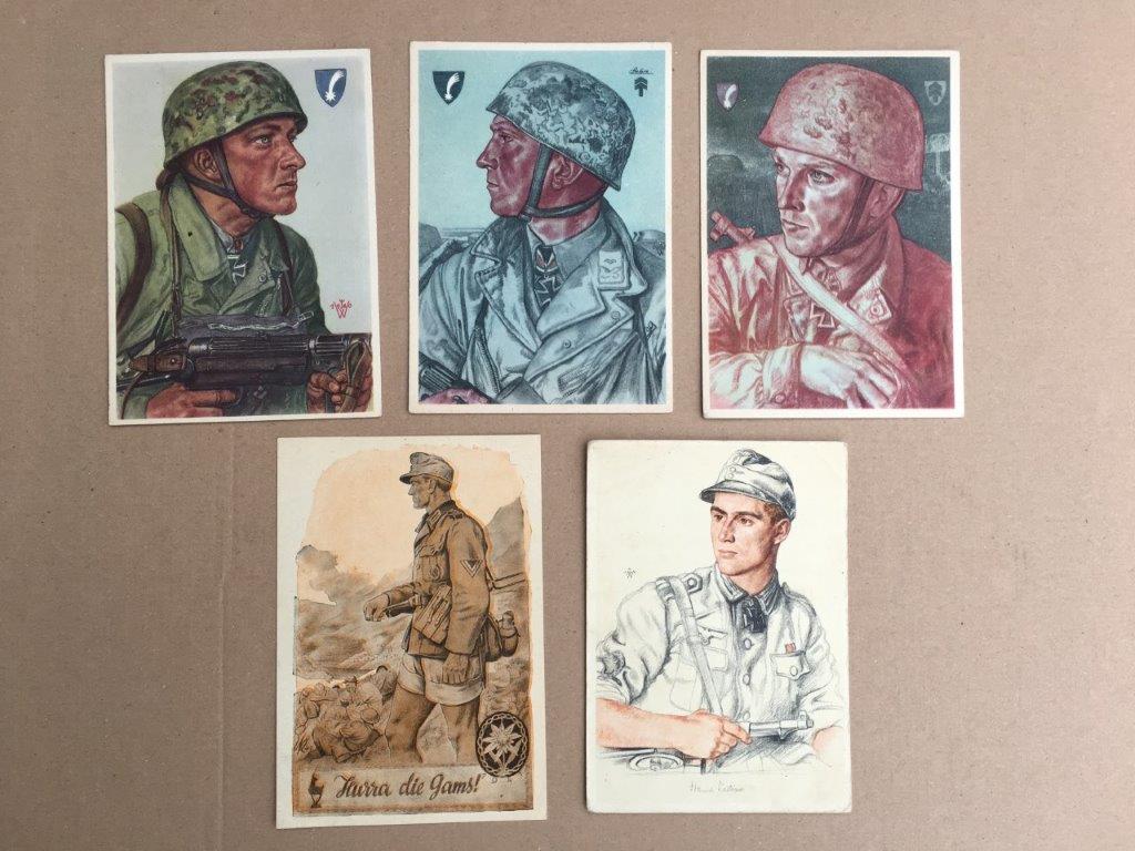 Set of 5 Postcards